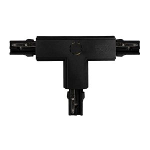 Łącznik Lampy Track Light Czarny 3-obwodowy Typ: T UL