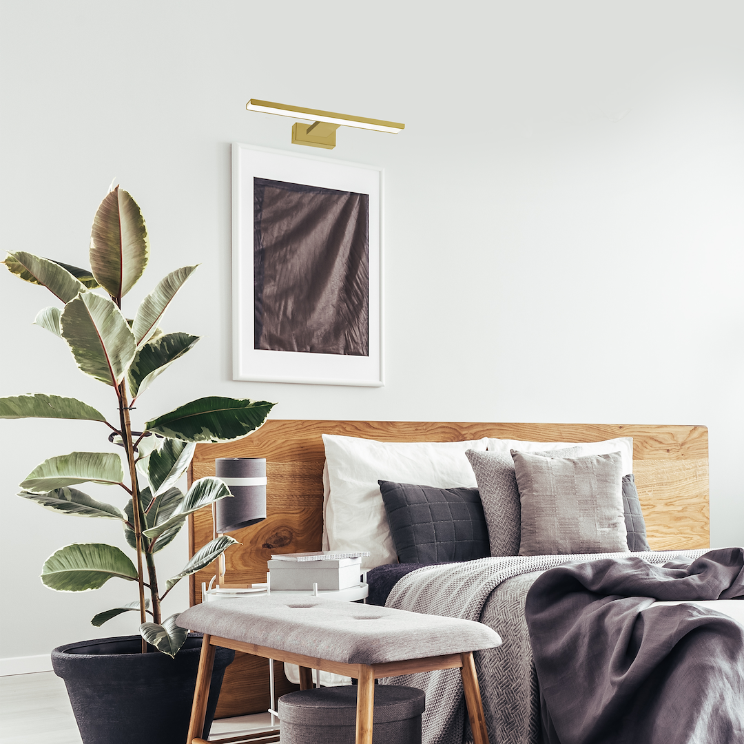 Kinkiet PINTO GOLD 7W LED 30cm - obrazek 3