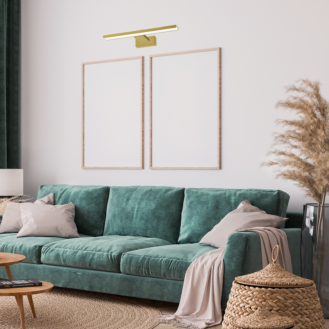 Kinkiet PINTO GOLD 7W LED 30cm - obrazek 4