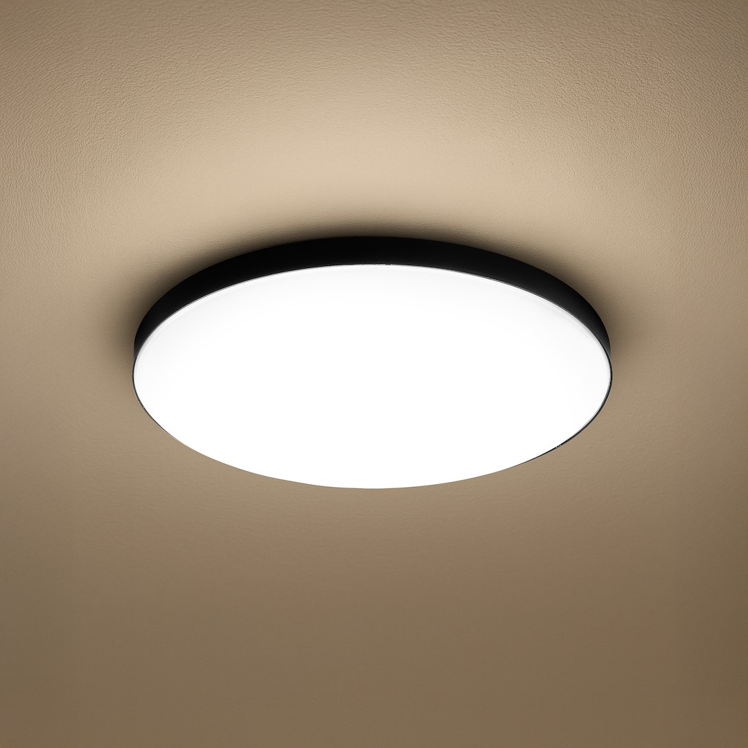 Plafon Slimi 18W 4000K Czarny