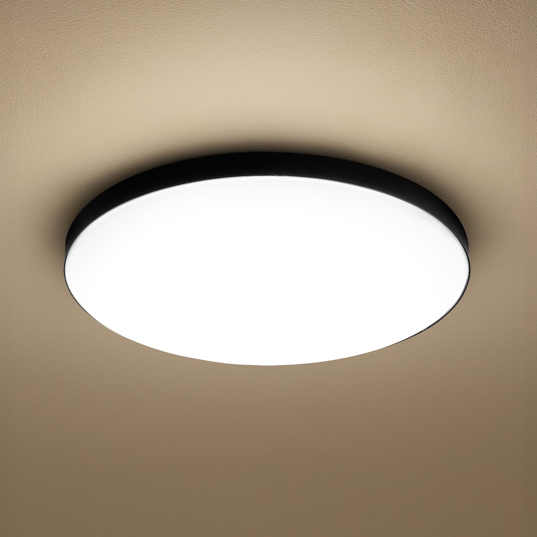 Plafon Slimi 24W 4000K Czarny