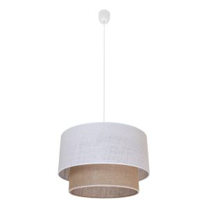 Lampa wisząca BUENO jasny + natura 1xE27