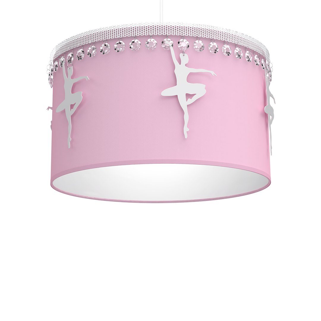Lampa wisząca BALETNICA PINK 1XE27 - obrazek 3