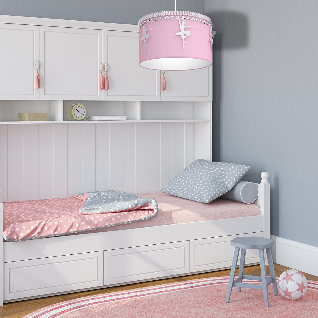 Lampa wisząca BALETNICA PINK 1XE27 - obrazek 6