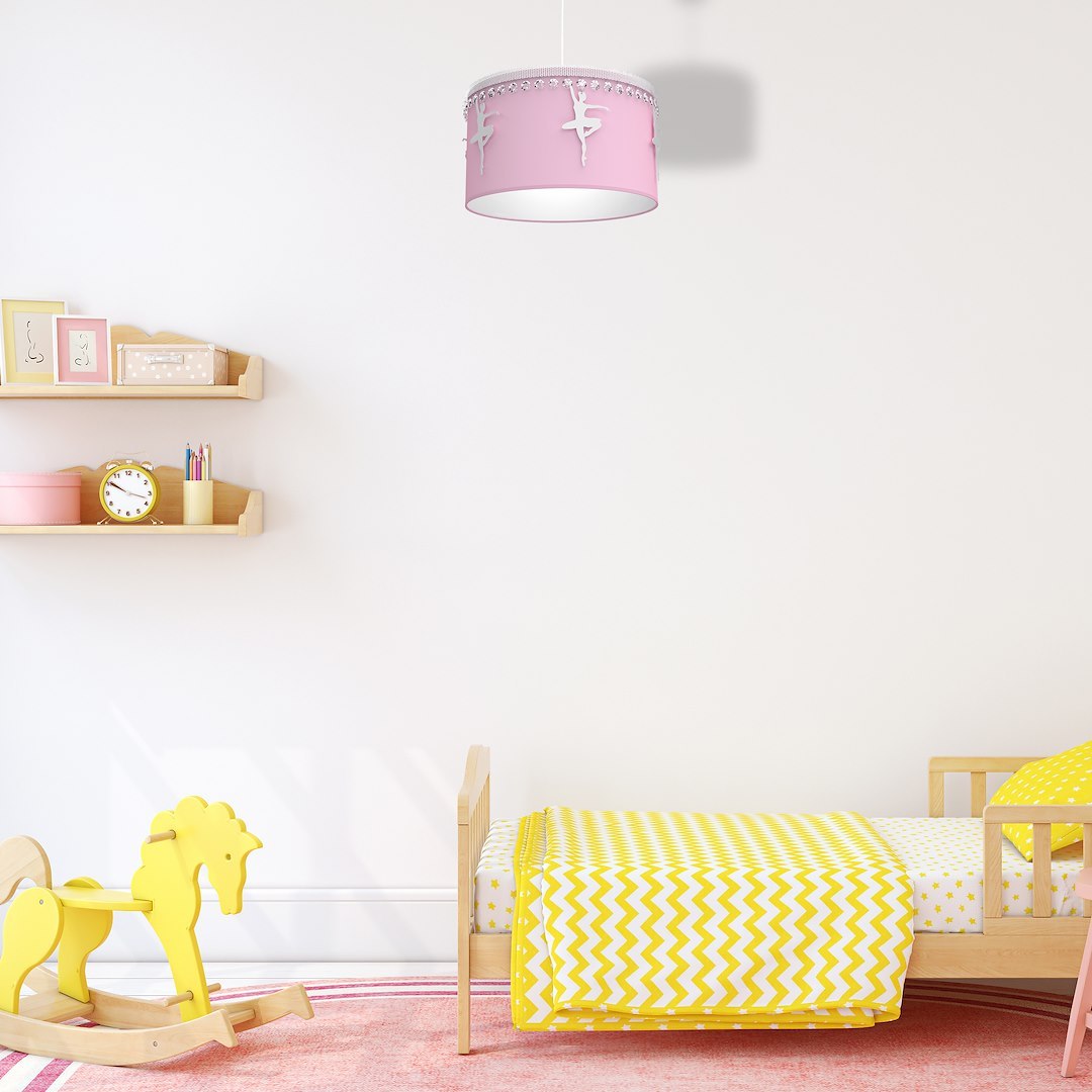 Lampa wisząca BALETNICA PINK 1XE27 - obrazek 7