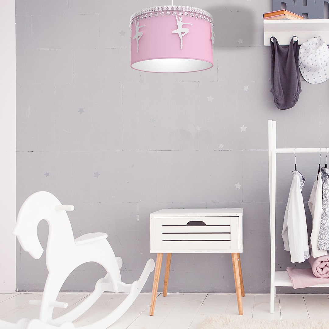 Lampa wisząca BALETNICA PINK 1XE27 - obrazek 8
