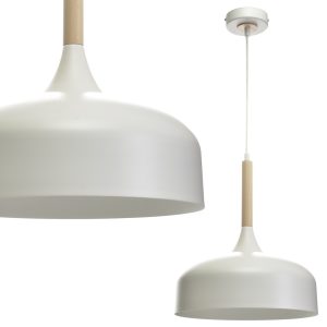 Lampa wisząca Taylor Biały 1xE27 60W