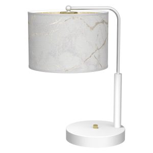 Lampka nocna Senso 1xE27 Biały/Złoty