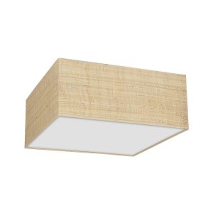 Lampa sufitowa Marshall 3xE27 Biały/Rattan