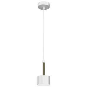 Lampa wisząca Arena 1xGX53 Biały/Złoty
