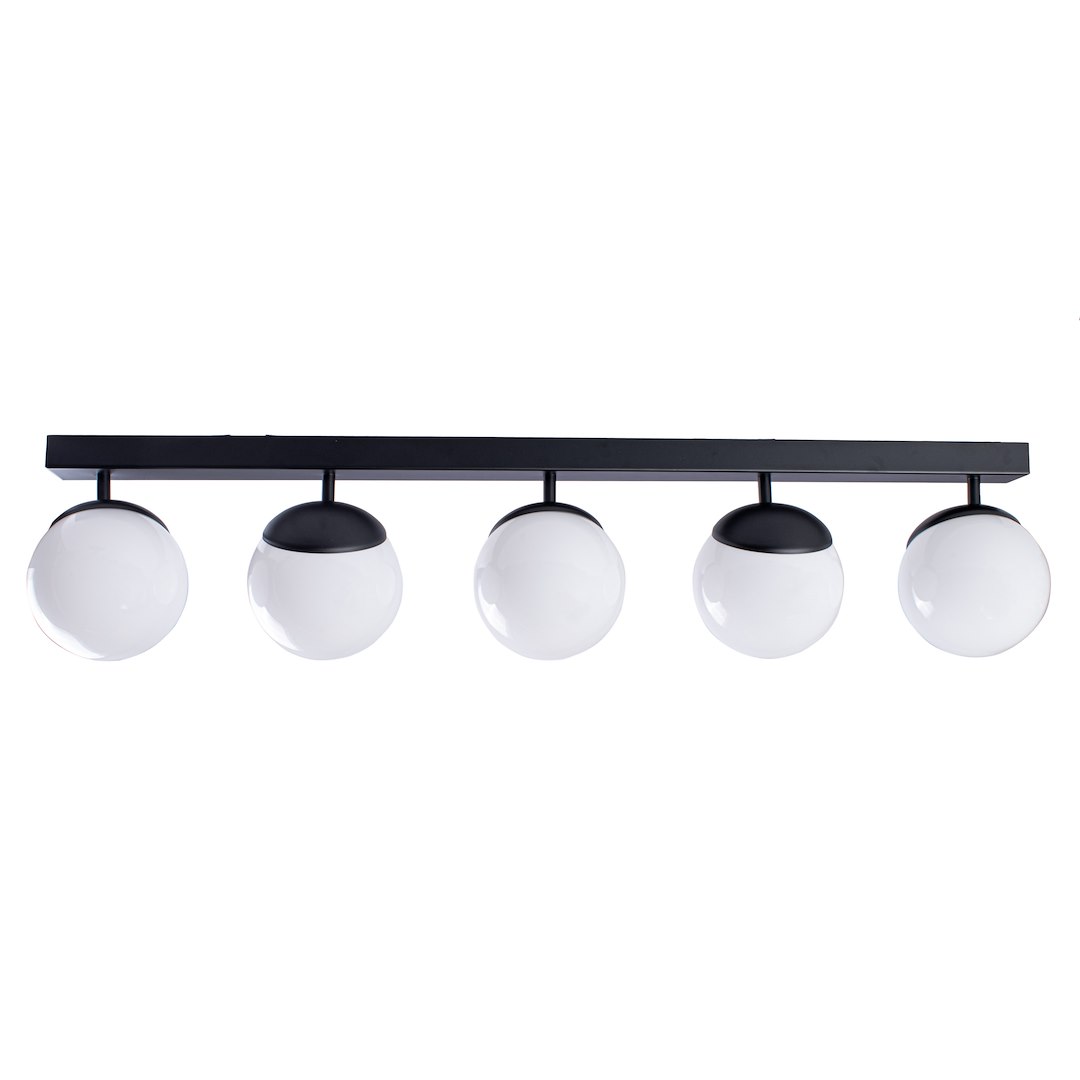 Lampa sufitowa SFERA BLACK 5xE14