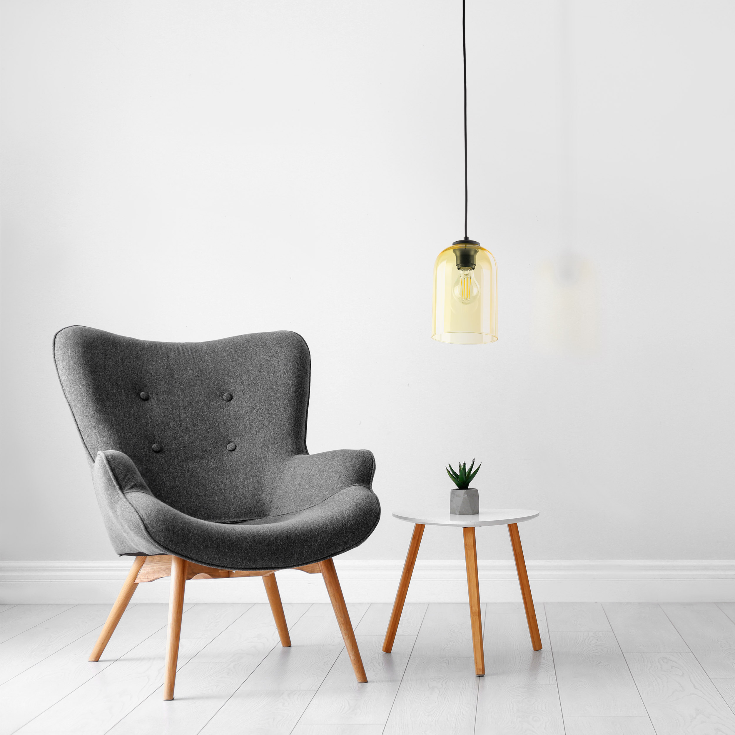 MOLLY YELLOW LAMPA WISZACA 1 - obrazek 2