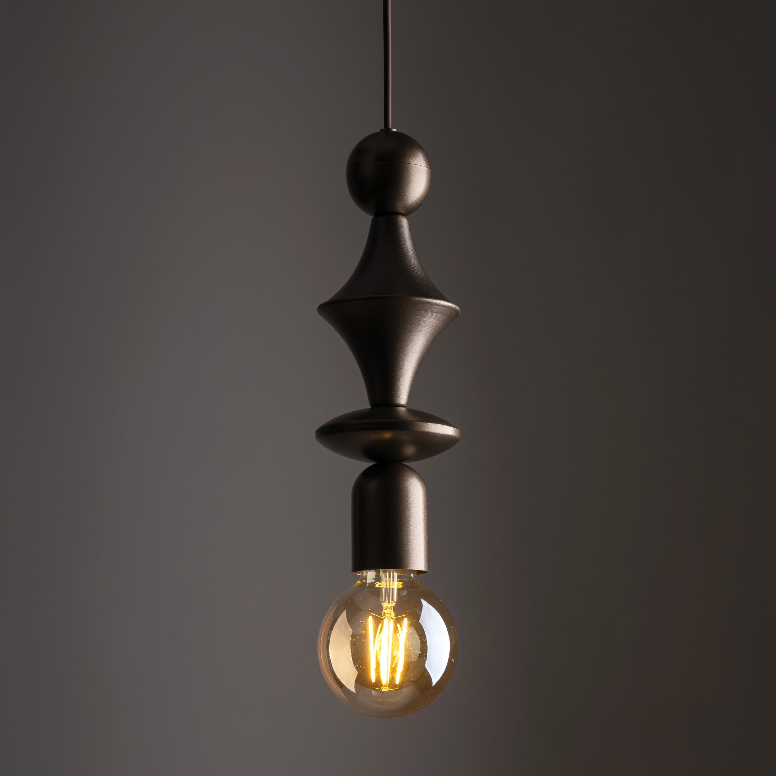TOWER BROWN LAMPA WISZACA 1XE27 - obrazek 3