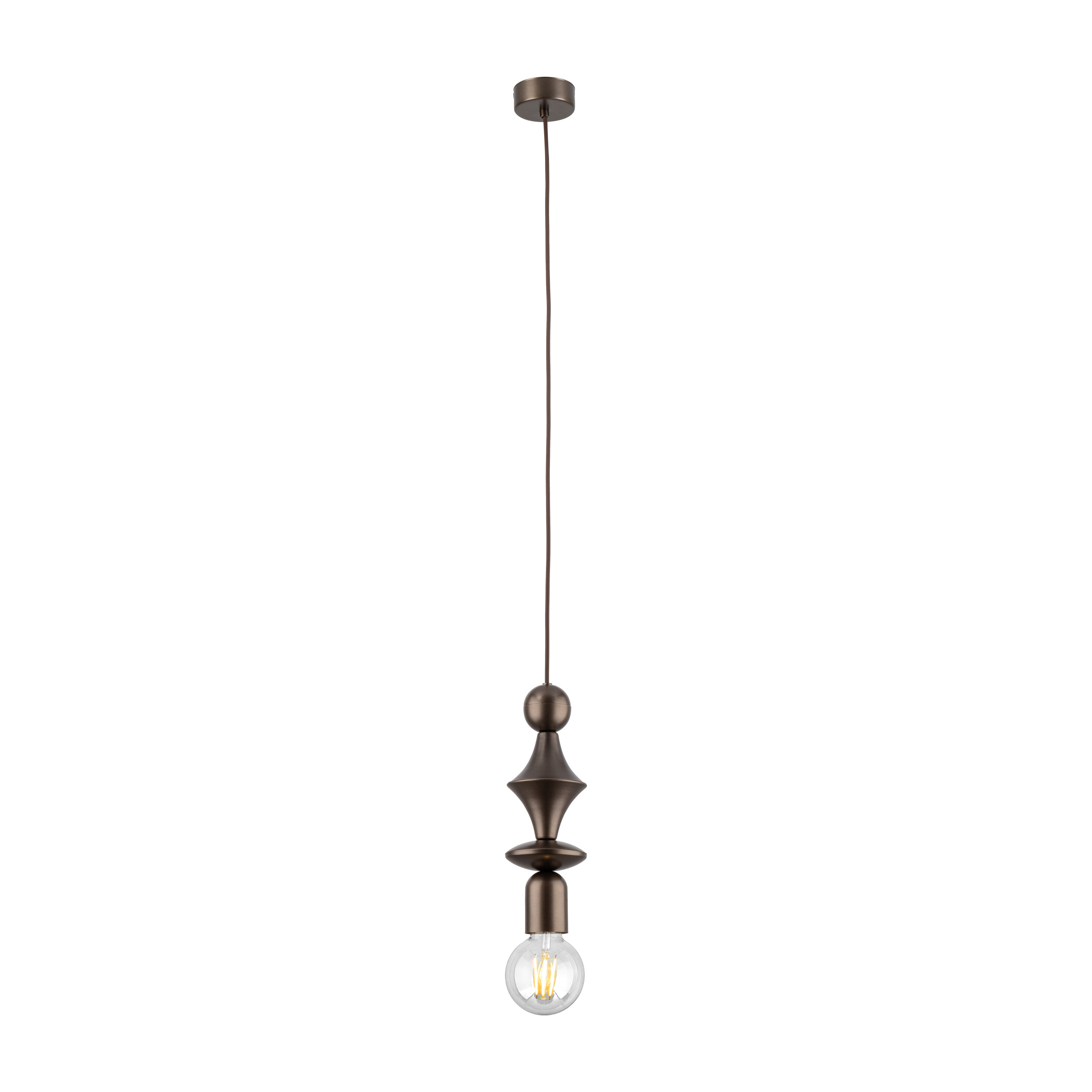 TOWER BROWN LAMPA WISZACA 1XE27 - obrazek 7