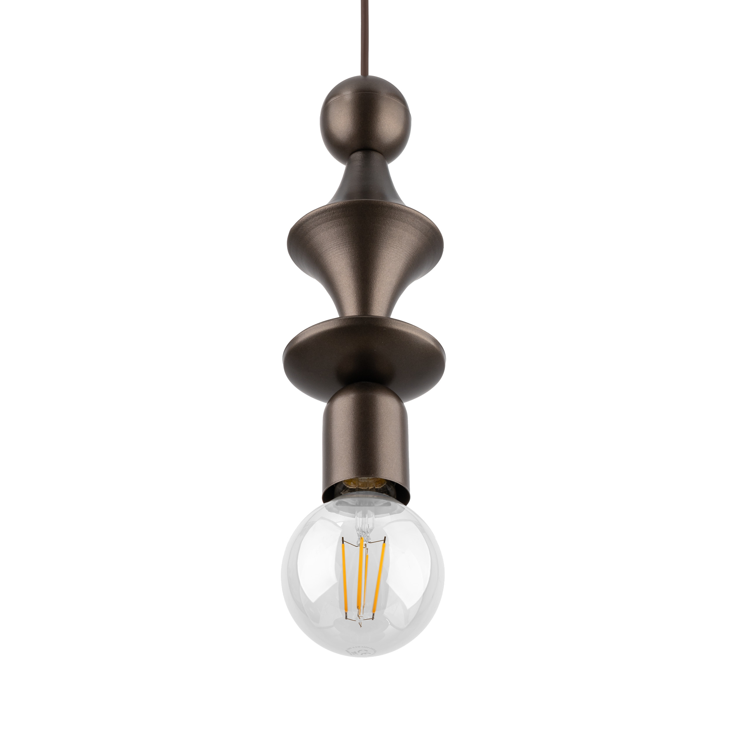 TOWER BROWN LAMPA WISZACA 1XE27 - obrazek 8