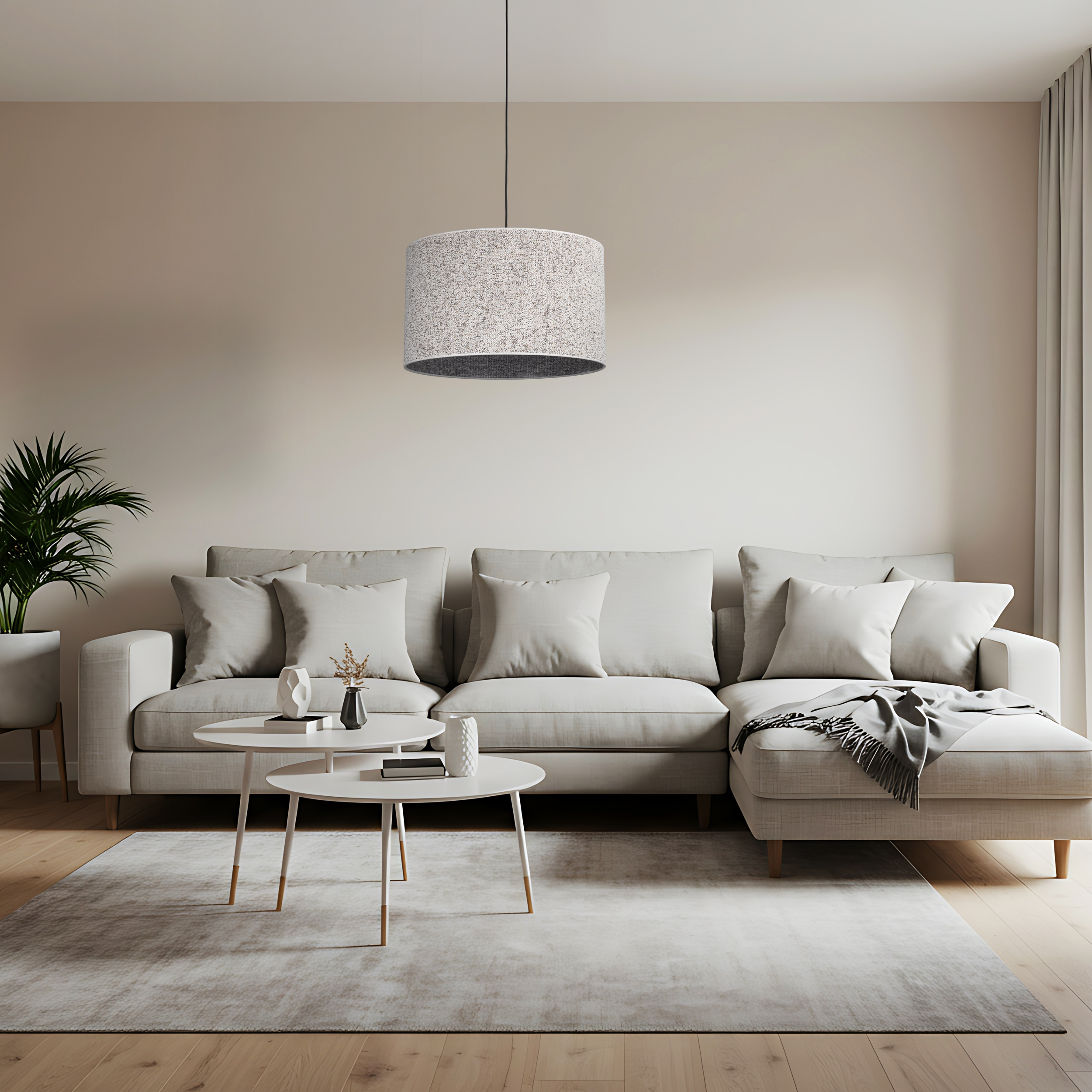 VELLUM BLACK LAMPA WISZĄCA 1XE27 500 - obrazek 2