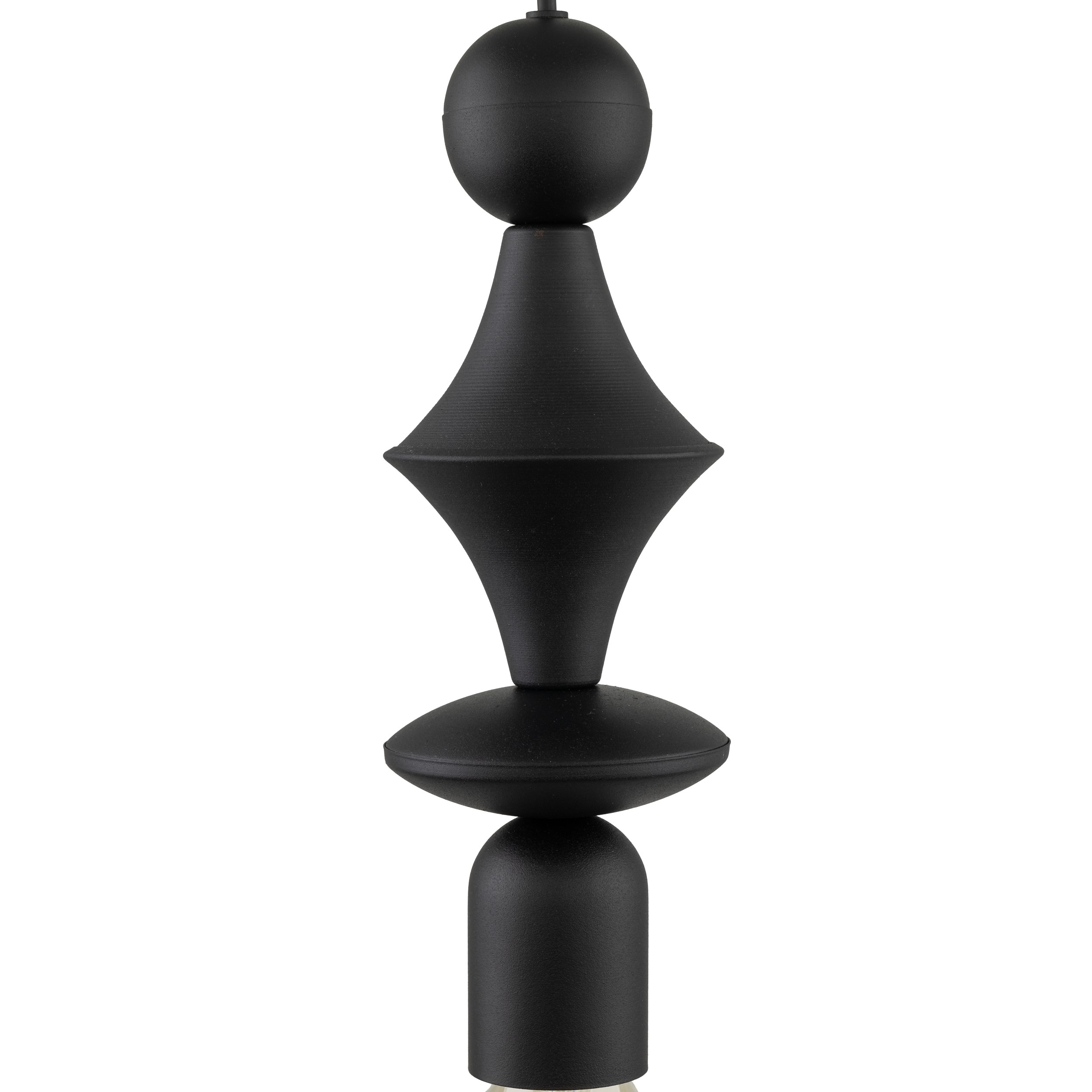 TOWER BLACK LAMPA WISZACA 1XE27 - obrazek 7