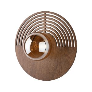 LUNAR WOOD KINKIET 1XG9  300
