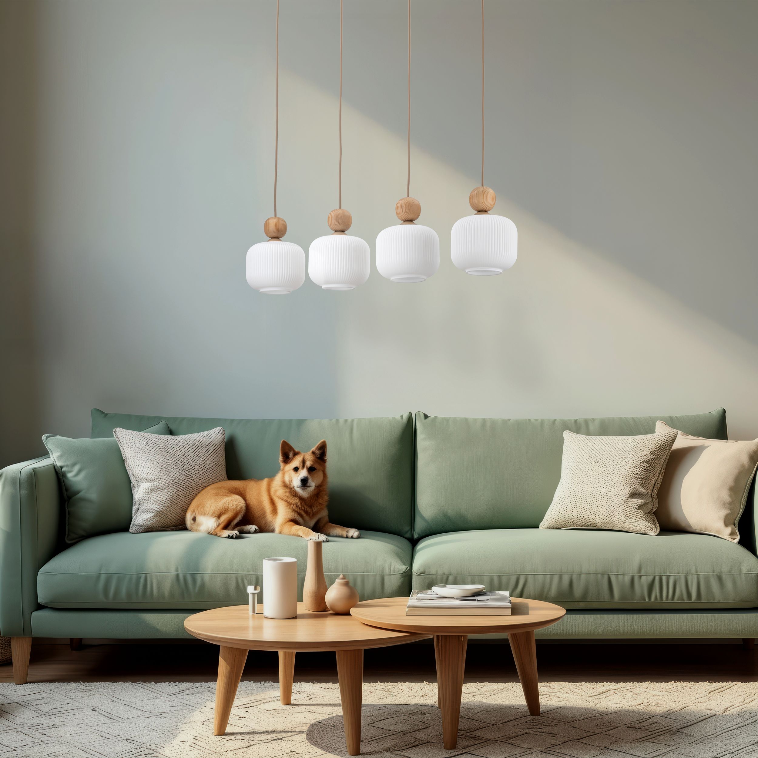 BALLO LAMPA WISZĄCA 4XE14 - obrazek 2