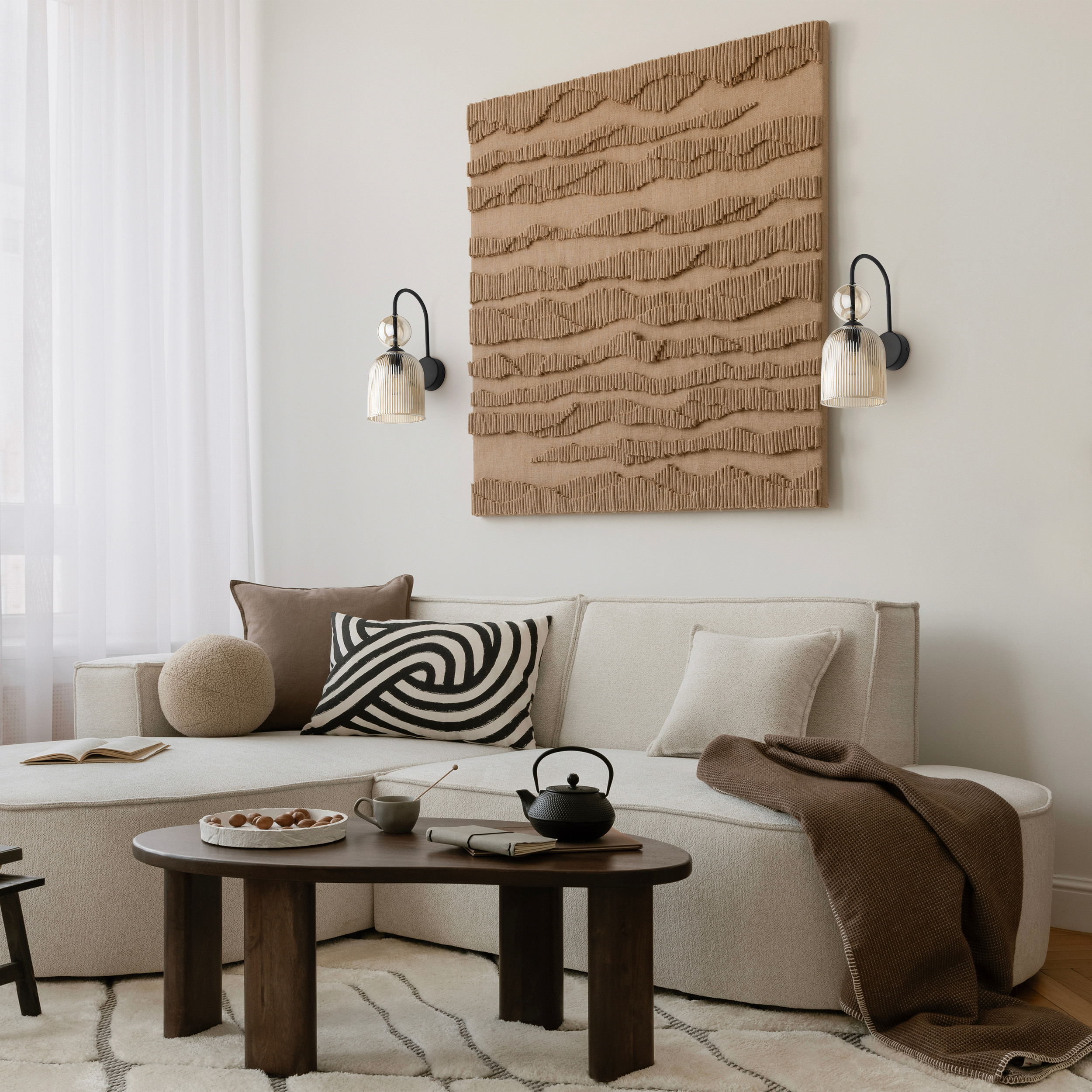 SOPHIA COGNAC KINKIET 1XE14 - obrazek 4