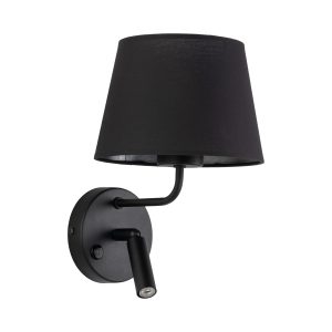 MAJA BLACK KINKIET 1XE27 / 1XG9