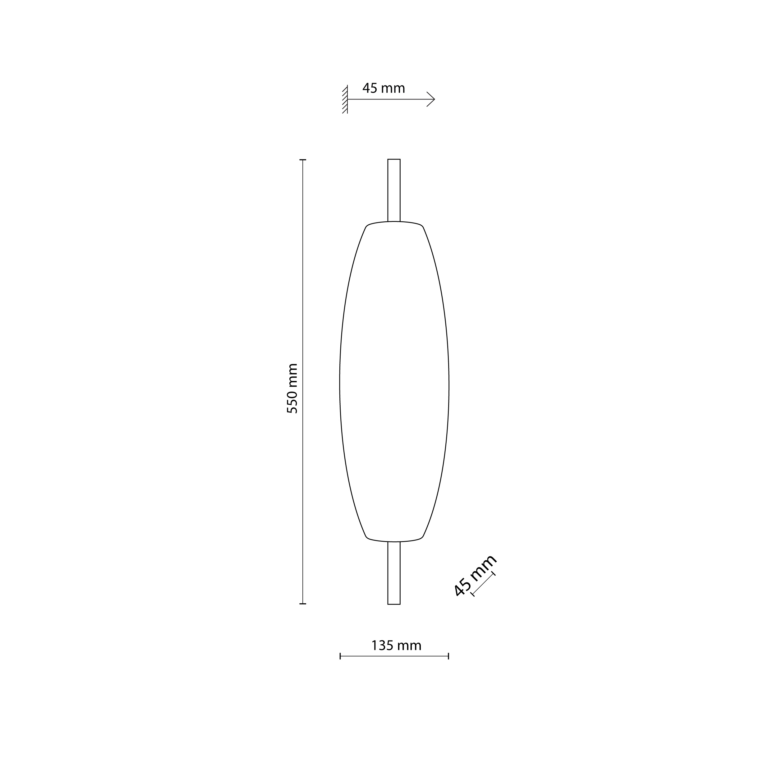 MAREVA M ORZECH LED KINKIET - obrazek 7