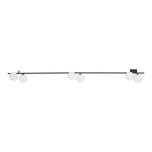 IMELO BLACK LAMPA SUFITOWA 6XG9
