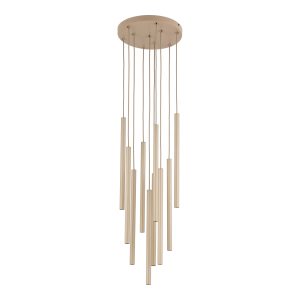 FERRO SABIA CHAMPAGNE LAMPA WISZĄCA 10XG9 KOŁO