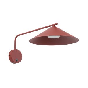 LUME M BURGUND KINKIET 1XGX53