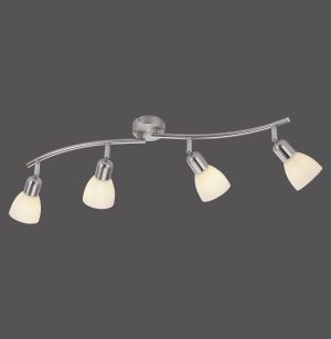 11954-55 KARO LAMPA SUFITOWA STALOWY