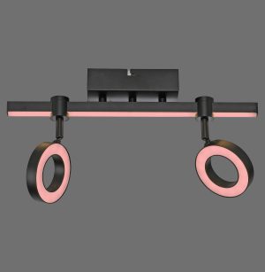12075-18 LOLASMART-BILEDA LAMPA SUFITOWA CZARNY