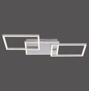 14003-55 IVEN LAMPA SUFITOWA STALOWY