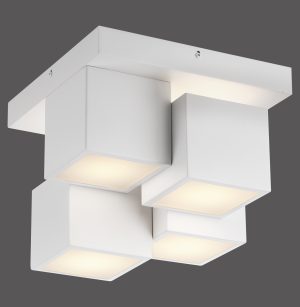 14114-16 TETRIS LAMPA SUFITOWA BIAŁY