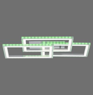 14636-55 FELIX60 LAMPA SUFITOWA SREBRNY