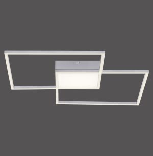 14712-55 ASMIN LAMPA SUFITOWA STALOWY