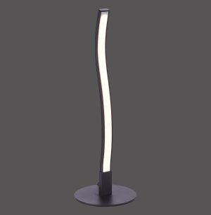 15128-18 WAVE LAMPA STOŁOWA CZARNY