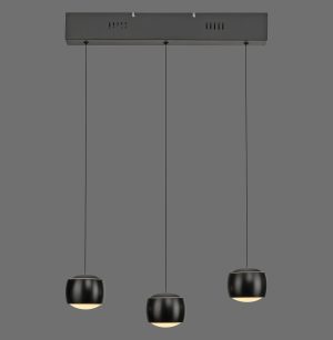 15261-18 BALLINI LAMPA WISZĄCA CZARNY