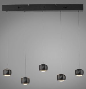 15262-18 BALLINI LAMPA WISZĄCA CZARNY