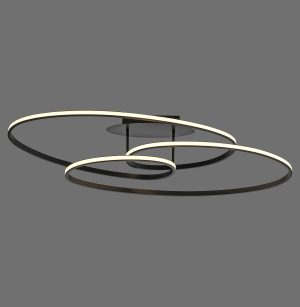 15321-18 LUMACA LAMPA SUFITOWA CZARNY