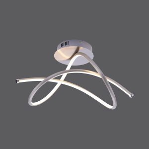 15441-55 VIOLETTA LAMPA SUFITOWA STALOWY