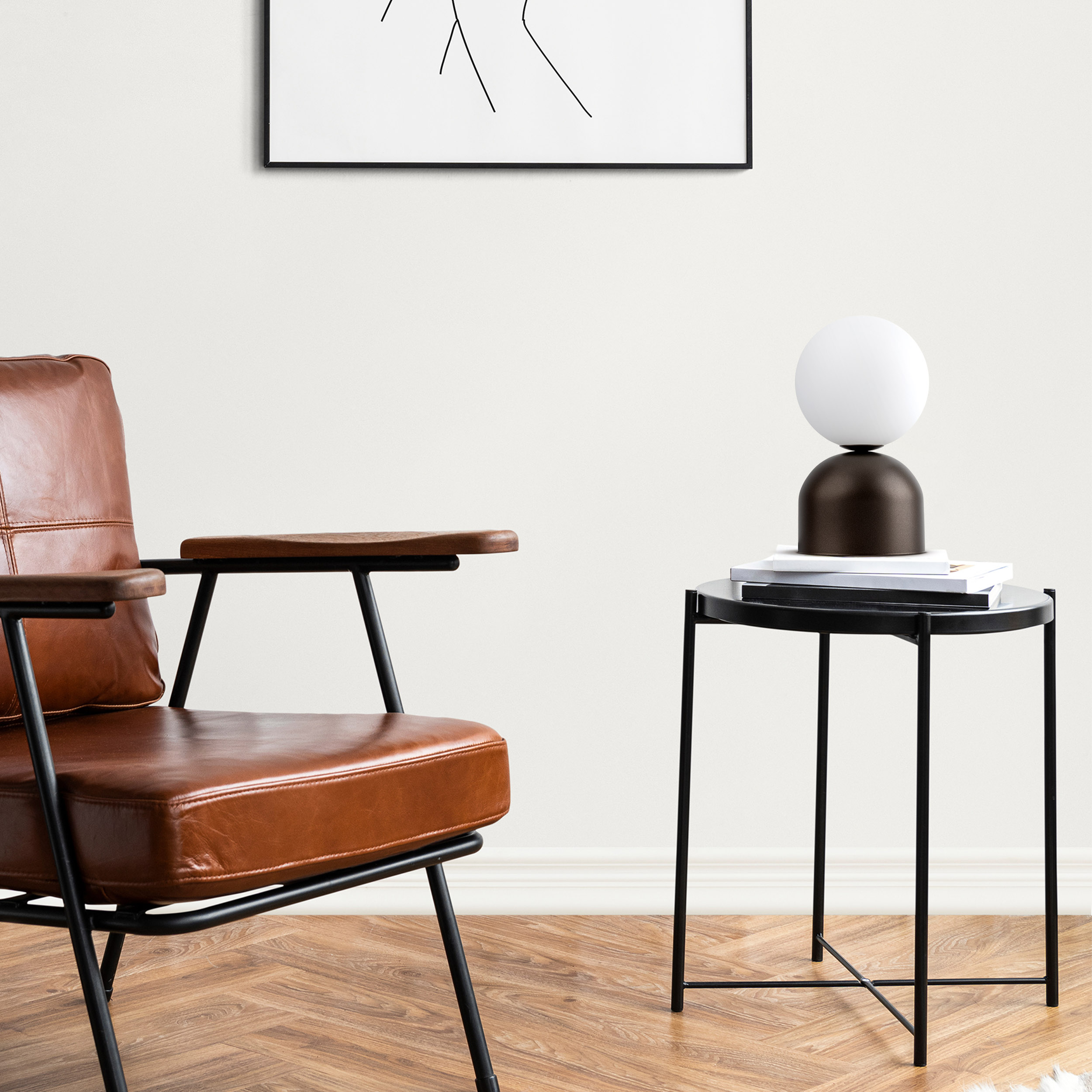 MIKI BROWN LAMPKA NOCNA 1 - obrazek 2