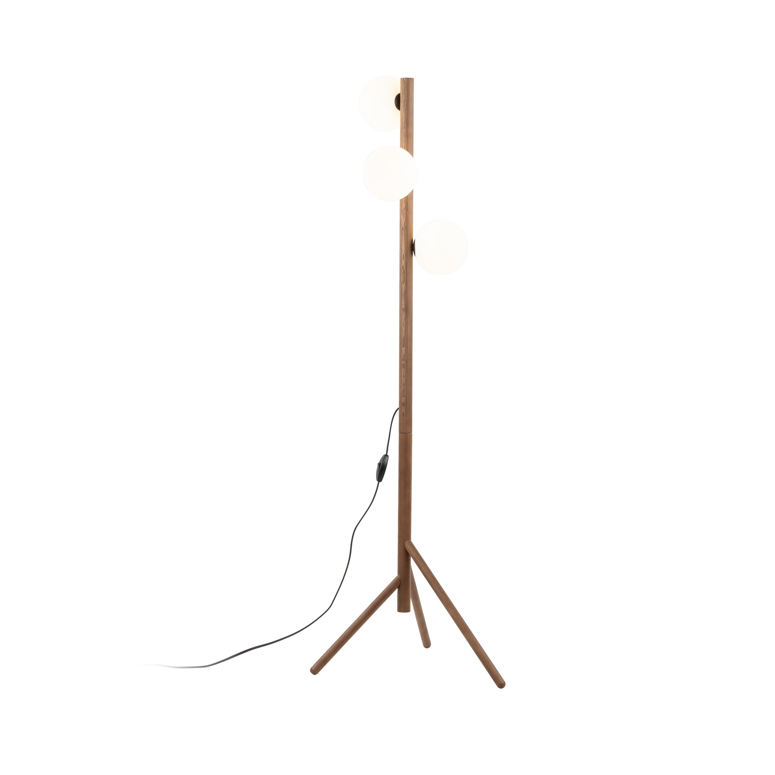 ESTERA WOOD ORZECH LAMPA PODŁOGOWA 3 - obrazek 7