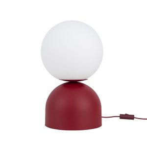 MIKI BURGUND BIG LAMPKA NOCNA 1XE27