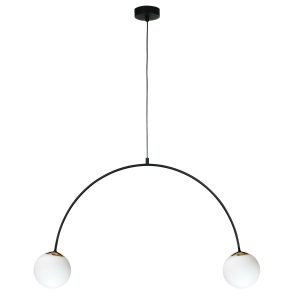 1277 BOW LAMPA WISZĄCA CZARNY