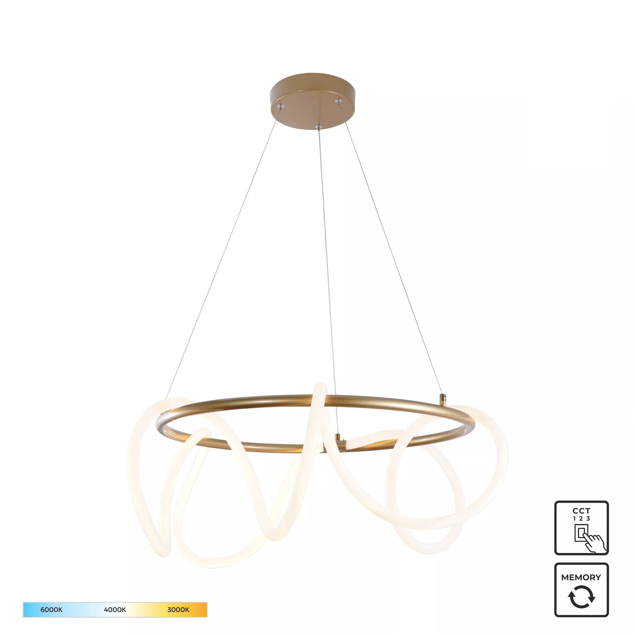 20006PL-GD BALBO LAMPA WISZĄCA ZŁOTA/GOLD