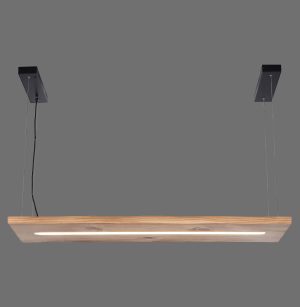 2625-79 PALMA LAMPA WISZĄCA DREWNO/CZARNY