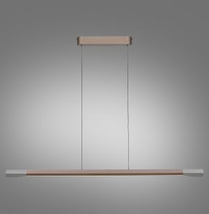 2732-36 HOOP LAMPA WISZĄCA KAWOWY