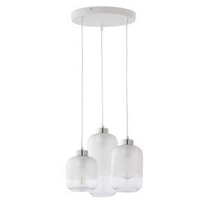 MARCO SILVER LAMPA WISZĄCA 3 PŁ
