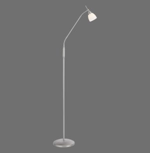 400-55 PINO LAMPA PODŁOGOWA SREBRNY