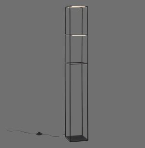 401-18 CONNI LAMPA PODŁOGOWA CZARNY
